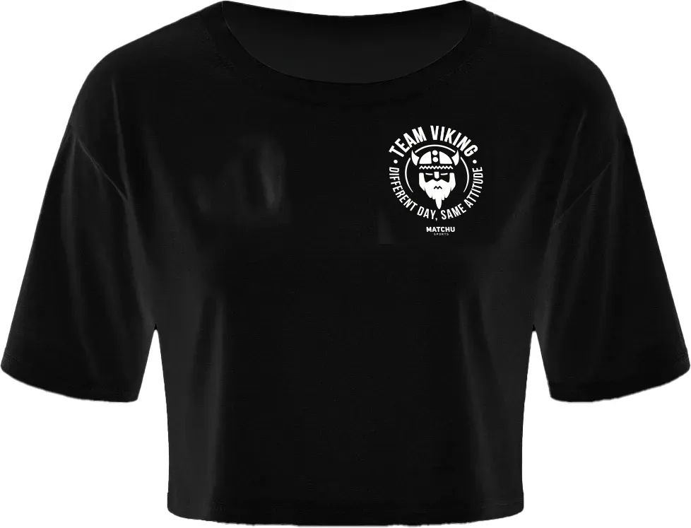 Matchu Sports Team Viking - Schwarzes Oberteil - S - schwarz