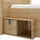Gami Stauraumbett GAMI 123 x 80 x 207 cm Eiche braun
