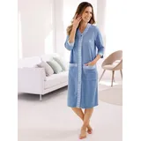 Witt Weiden Bademantel in bleu | Gr.: 40-42
