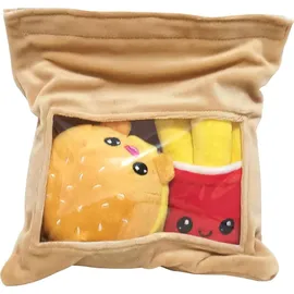 Joy Toy Yummis Together Burger & Pommes 15 cm Mehrfarbig