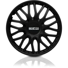 Sparco Radblenden 15 Zoll 4 Stück Schwarz