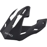 Nexo Schirm MX-Line Endurohelm II Mattschwarz