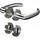 OGRO Feuerschutzgarnitur CORE+8999/6501/6612 Aluminium grau/silber