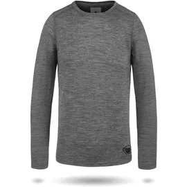normani Outdoor Sports Normani, Outdoor Sports Kinder Merino Langarm Broome in Grau, 116, 110