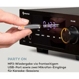 Auna AMP-2 DG Stereo-Hifi-Verstärker