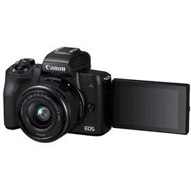 Canon EOS M50 Mark II schwarz + 15-45 mm IS STM