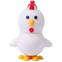 H-Customs Huhn in Weiß einzigartiger USB Stick 32 GB USB 3.0