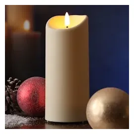 MARELIDA LED Kerze 17,5 cm 7,5 cm creme