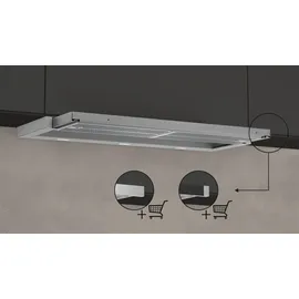 Neff D49ED52X1 Flachschirmhaube 90 cm silbermetallic