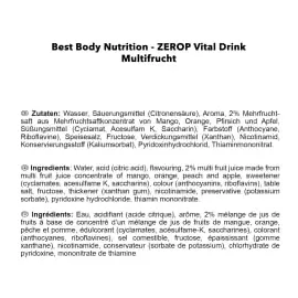 Best Body Nutrition Low Carb Vital Drink Multifrucht 1000 ml