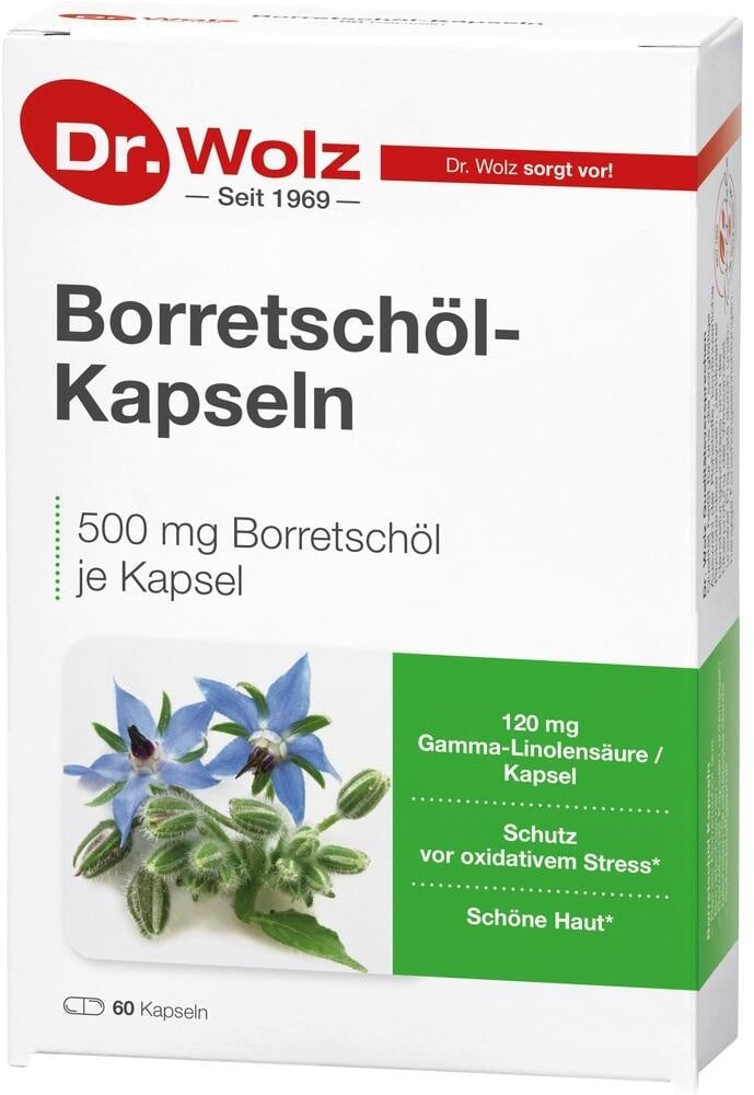 Borretschöl Kapseln Dr.wolz 60 ST