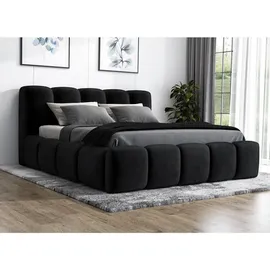 a&j möbelland Sonic 180 x 200 cm Schwarz