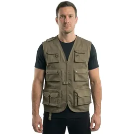 Brandit Textil Hunting Weste Olive L