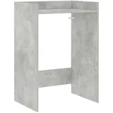 vidaXL Waschmaschinen-Schrank 67,5 x 48 x 97 cm Grau Holzwerkstoff