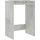 vidaXL Waschmaschinen-Schrank 67,5 x 48 x 97 cm Grau Holzwerkstoff