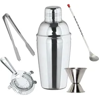 Ich-zapfe Cocktail Shaker Set groß- 3-teiliger EDELSTAHLSHAKER
