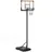 sportnow Basketballkorb Schwarz 182 -213 cm