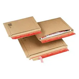 ColomPac Wellpappversandtasche 270x185x50 braun m. Querbefüllung