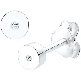 Elli DIAMONDS Ohrstecker DIAMONDS Silber 925 0,01 ct