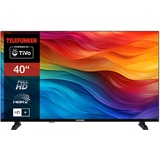 Telefunken 40 Zoll Fernseher/TiVo Smart TV (Full HD, HDR, HD+ 6 Monate inkl., Triple-Tuner)