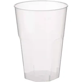 Papstar Plastikbecher 0,3 l Transparent 30 St.