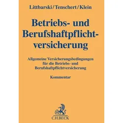 Betriebs- und Berufshaftpflichtversicherung