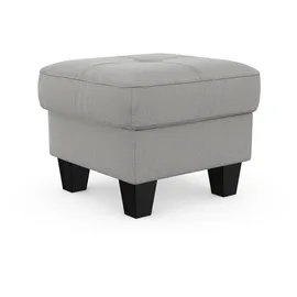 sit&more Stauraumhocker Belluci 58 x 48 x 58 cm Silber