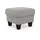 sit&more Stauraumhocker Belluci 58 x 48 x 58 cm Silber