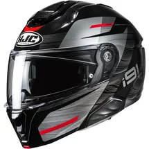 HJC Helmets I91 Dusk Schwarz-Rot XL
