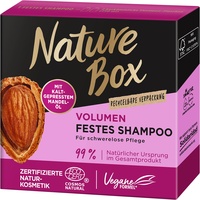 Nature Box Volumen Mandel-Öl Festes Shampoo 85 g