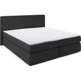 VitaliSpa Boxspringbett Doppelbett Polsterbett 140x200 Komfortschaum Topper