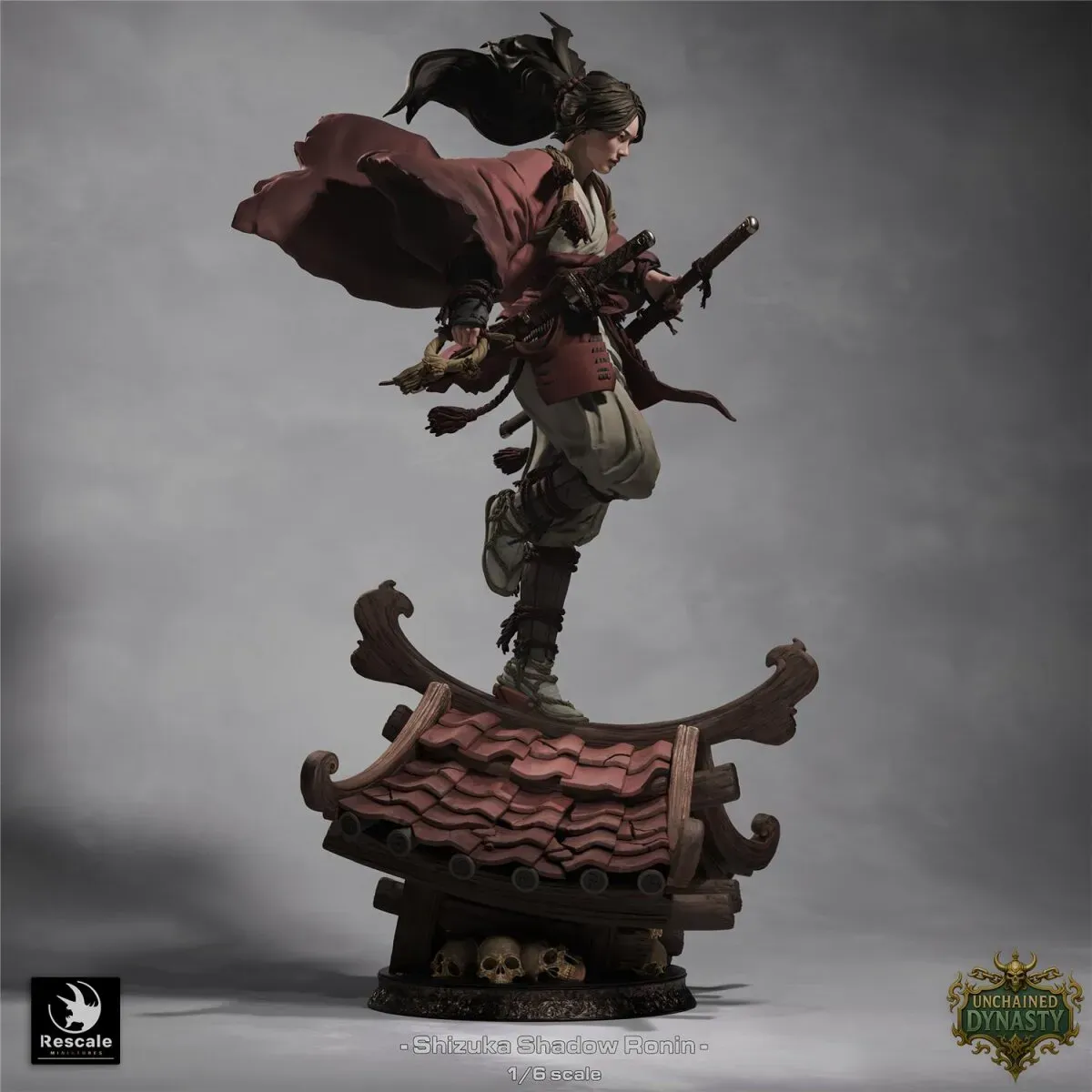 Shizuka, Shadow Ronin XL Collector (1/6 scale; 30cm height) von Rescale Miniatures aus Unchained Dynasty