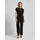 Swing Jumpsuit mit Rundhalsausschnitt, Black, 42