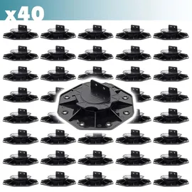 XPOtool Stelzlager Set 40 Stück 18-28 mm grau