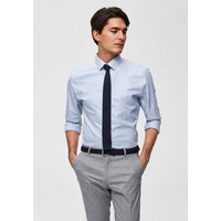 Selected Langarmhemd »SLHSLIMNEW-MARK«, Shirt«, Ls Noos Businesshemd, Sky Blue Stripes, , 90912764-M N-Gr