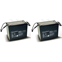 Quality Batteries Ersatzakku für Ortopedia Touring 926 2 St. Q-Batteries 12LC-75/12V-77Ah Blei Akk...
