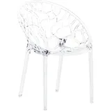 CLP Crystal Stapelstuhl 59 x 60 x 80 cm transparent