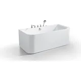 aea Badewann Wanne Spa Wannen Badezimmer 170x80 Badewannen Weiß Acryl Armaturen