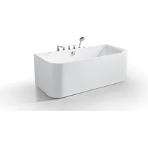 aea Badewann Wanne Spa Wannen Badezimmer 170x80 Badewannen Weiß Acryl Armaturen