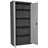 Proregal Stahlschrank AMEGO HxBxT 180x100x40cm | 4x Fachboden Grau-Anthrazit