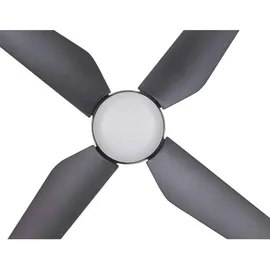 LUCCI AIR Aria CTC 122 cm Deckenventilator schwarz mit LED-Licht