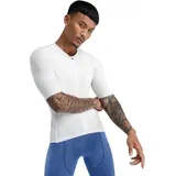 Siroko Men Cycling 's ultralightweight jersey Srx Ardiden White