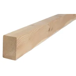 Terrassendielen Unterkonstruktion 4,5 x 6,8 x 400 cm – Terrassenholz aus Sibirische Lärche, naturbelassen – Terrassenunterbau – Terrassen Holzdielen