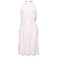 Esprit Collection Damen 033eo1e322 Kleid aus recyceltem Chiffon PASTEL Pink, 36