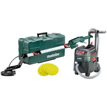 Metabo LSV 5-225 Comfort + Allessauger ASR 35 L ACP mit 25 Haftschleifblättern P 120; Kunststoffkoffer