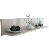 Vladon Wandregal 97,5 x 18,5 x 18,5 cm Sandgrau