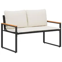 vidaXL 115 x 65 x 72 cm Schwarz