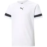 Puma Teamrise Jersey Jr puma white/PUMA black-puma white 128