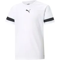 Puma Teamrise Jersey Jr puma white/PUMA black-puma white 128