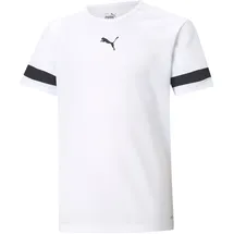 Puma Teamrise Jersey Jr puma white/PUMA black-puma white 128